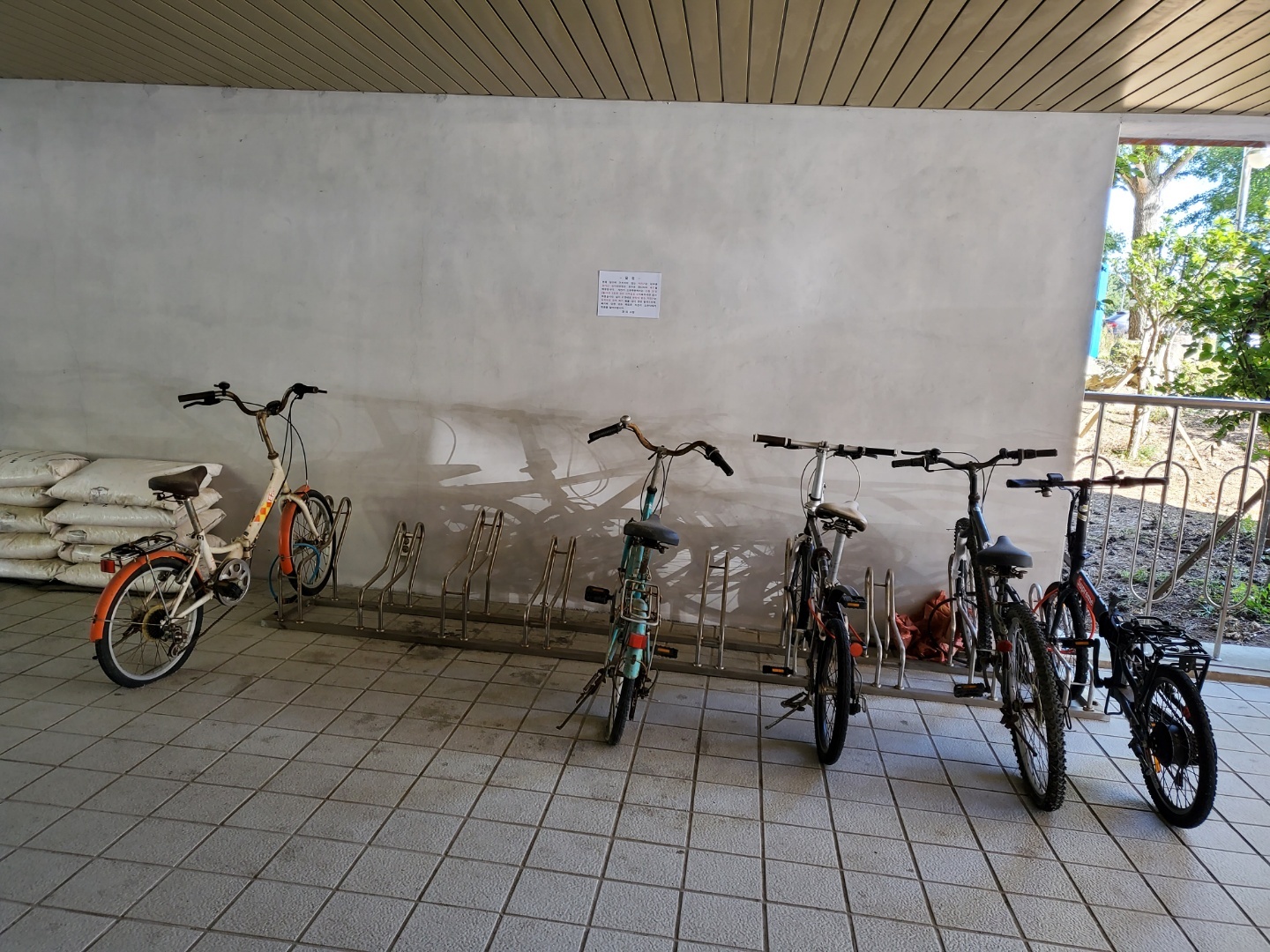 (5호관 관리사무실) 장기 방치 자전거 폐기 예정 안내